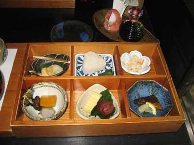箱蕎麦の料理２