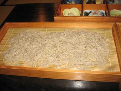 無量寿の蕎麦