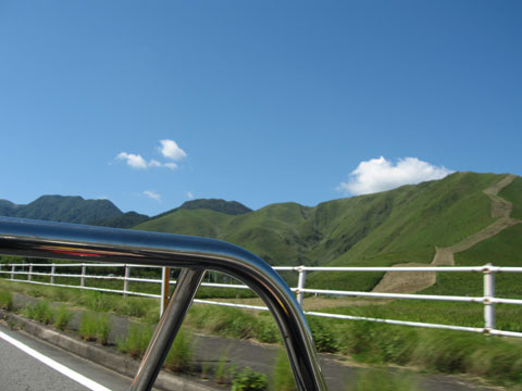 十文字原展望台あたり