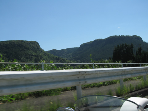 このあたりには宇佐のマチュピチュと呼ばれる景色も